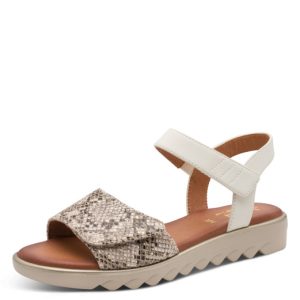 Jana "H" fit sandal with adjustable rip tape fastening