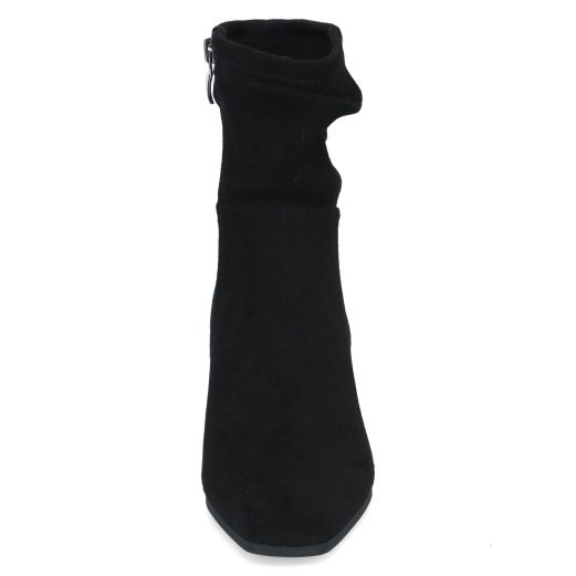 Caprice Stretch Ankle Boot with side zip and small block heel