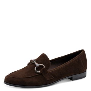 Marco Tozzi comfortable Loafer with a low heel and rounded toe