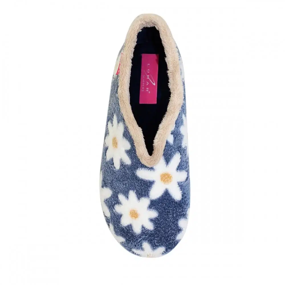 Lunar machine washable full slipper