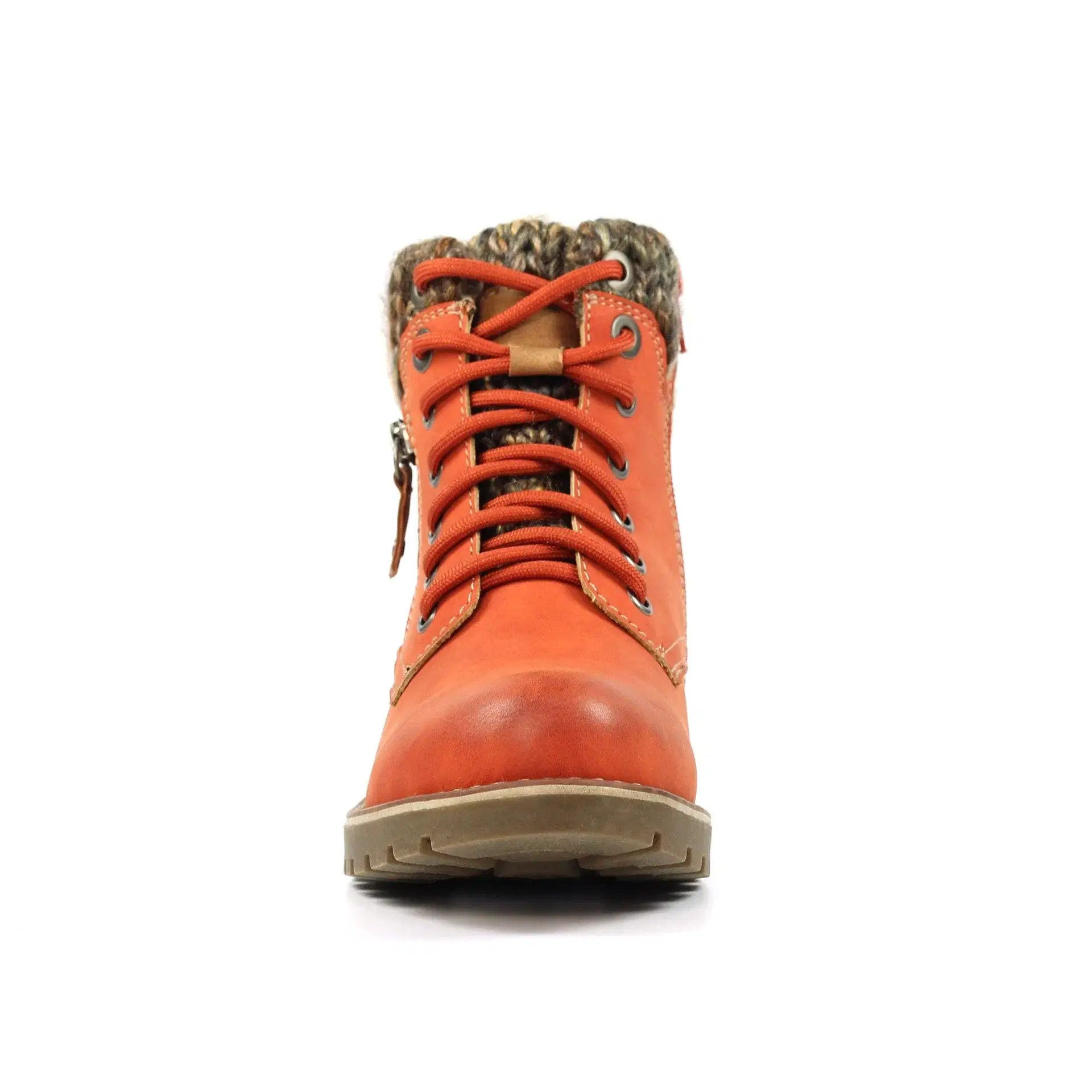 Lunar "Millie" Water Resistant Lace up with side zip Ankle Boot