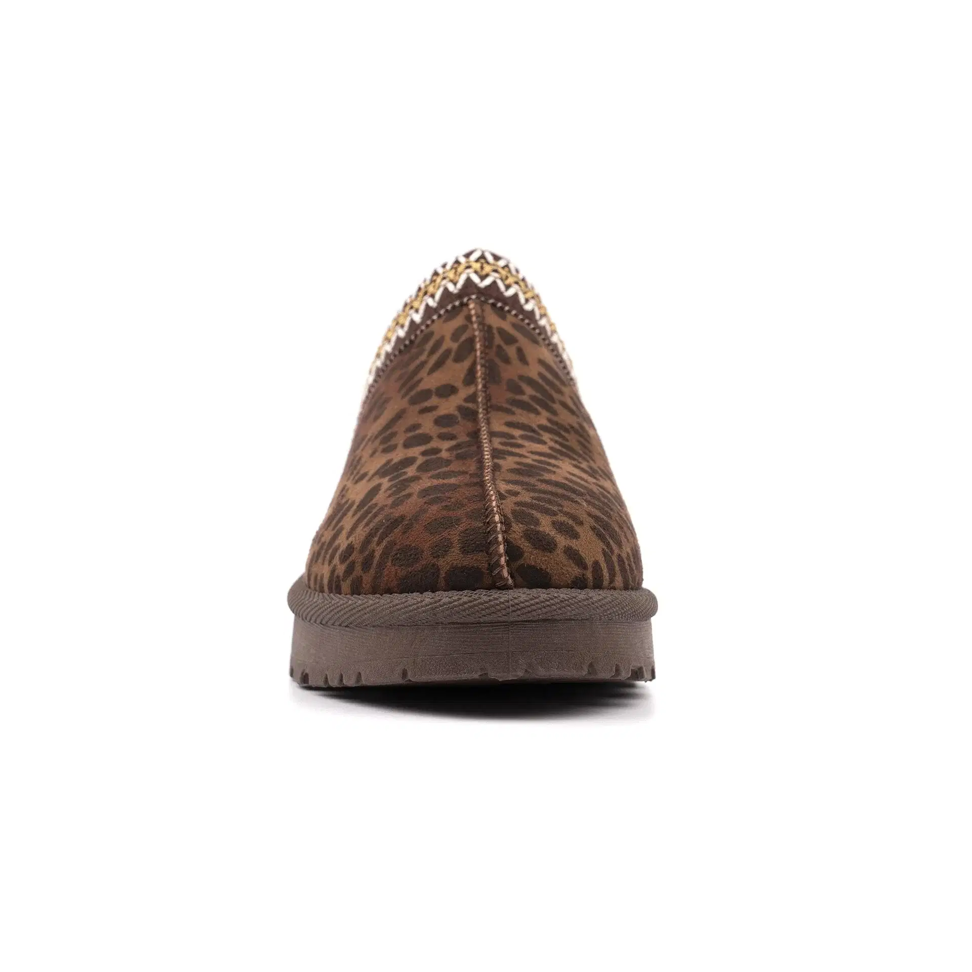 Lunar "Selena" animal print slip on mule with cosy lining