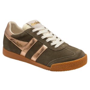 Gola "Elan Glitz" suede upper trainer
