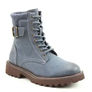 Heavenly Feet Ankle Boot with lace up front and size zip
