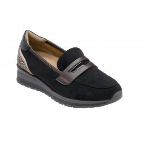Lotus "Montana" loafer with light weight wedge sole
