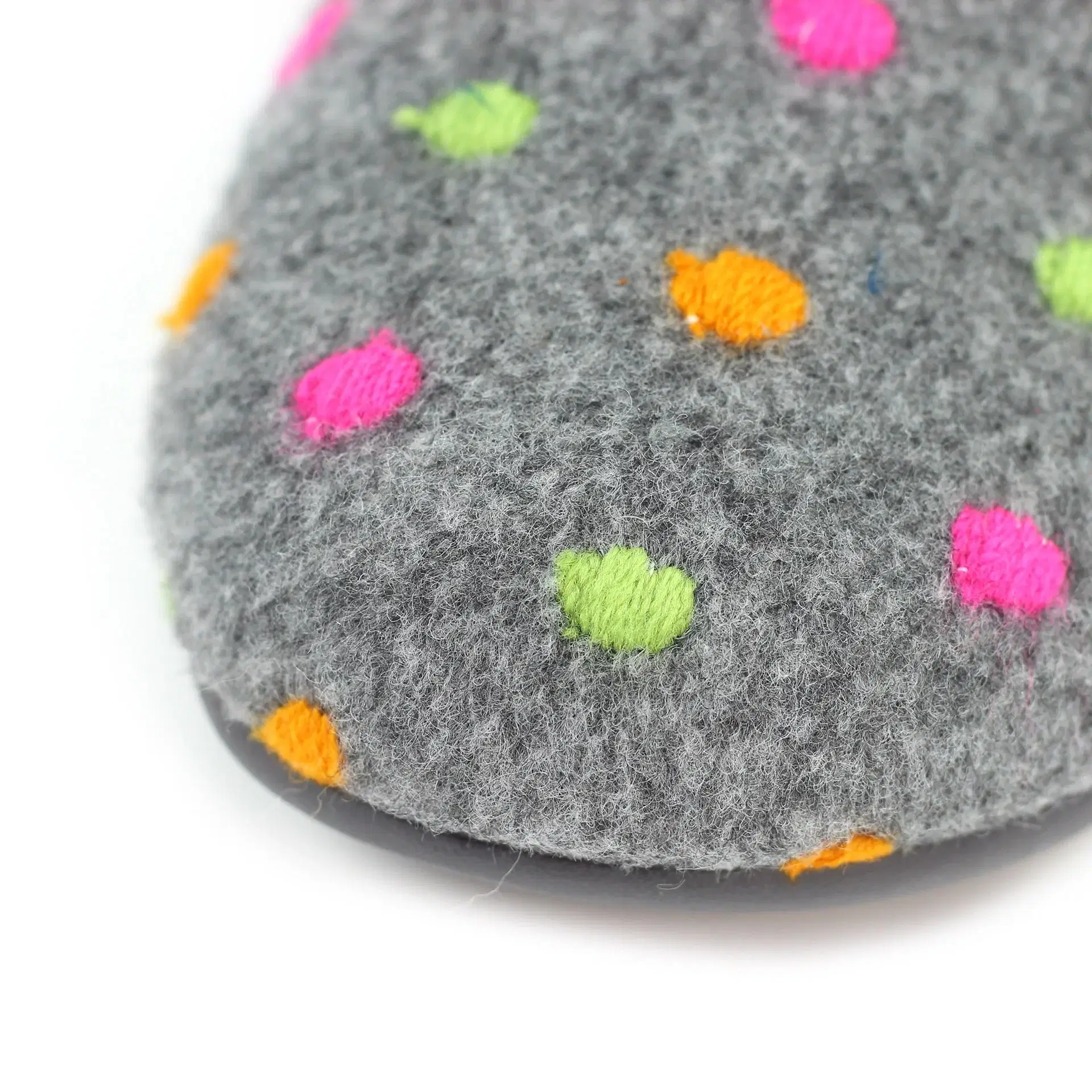 Lunar full slipper with felt upper and cosy lining